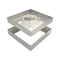 Hide Access Cover Kit 206-10mm - Stainless Steel