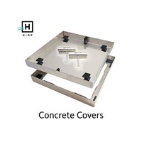 Hide Concrete Wet Pour Inlay Lid Kit - Stainless Steel