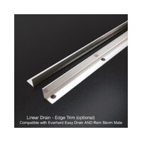 Hide Drain Cover Linear Trim set (Box D) 1210mm - Everhard Easy Drain AND Reln Storm Mate Compatible